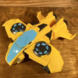 Transformers Rescue Bots Bumblebee Yellow Plane Rescan Playskool Heroes