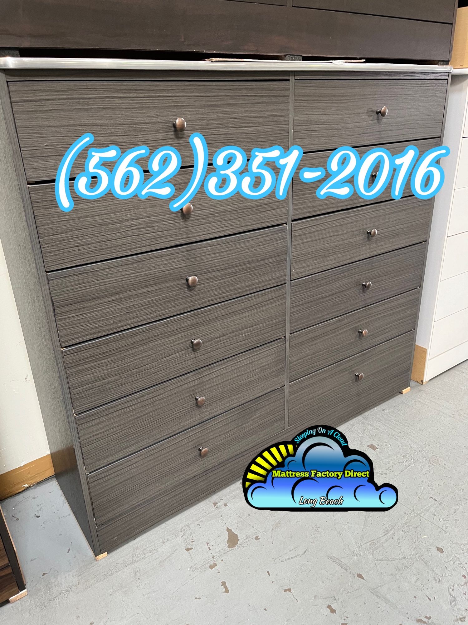 12 Drawer Grey Compressed Dozen Drawer Chest Comoda