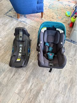 Nuna Car Seat and Base - $90