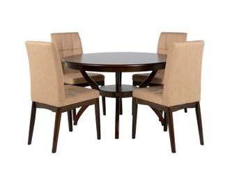 5 Piece Round Dining Room Set