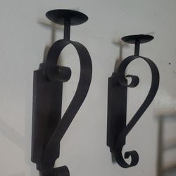 European Style Wrought Iron Candle Holders
