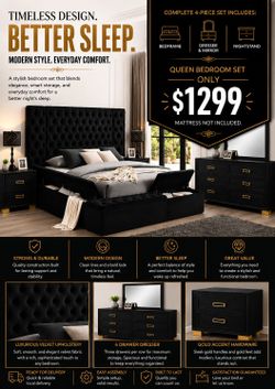 BIG SALE! BRAND NEW QUEEN BEDROOM SET