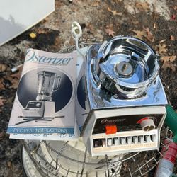 New Vintage Oster Blender And Chopper