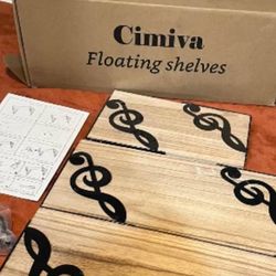 Brand New Wall Shelves (Never Opened)