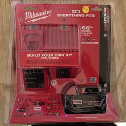 Milwaukee M18 Red Lithium Battery and Charger 