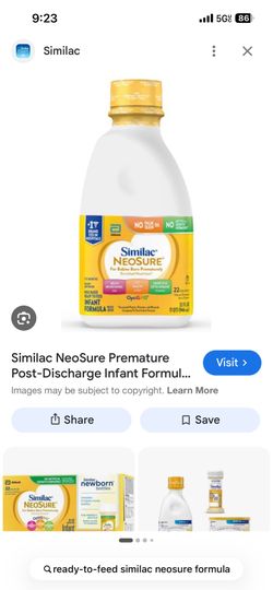 Similac Neosure Ready to feed