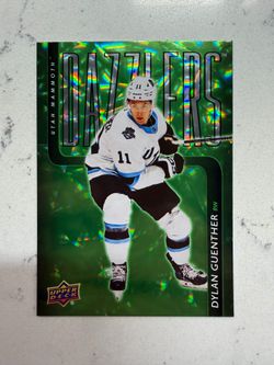 25-26 2025-26 Upper Deck 2 Dylan Guenther GREEN DAZZLERS #DZ-99 Mammoth