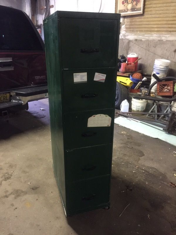 5 drawer filing cabinet