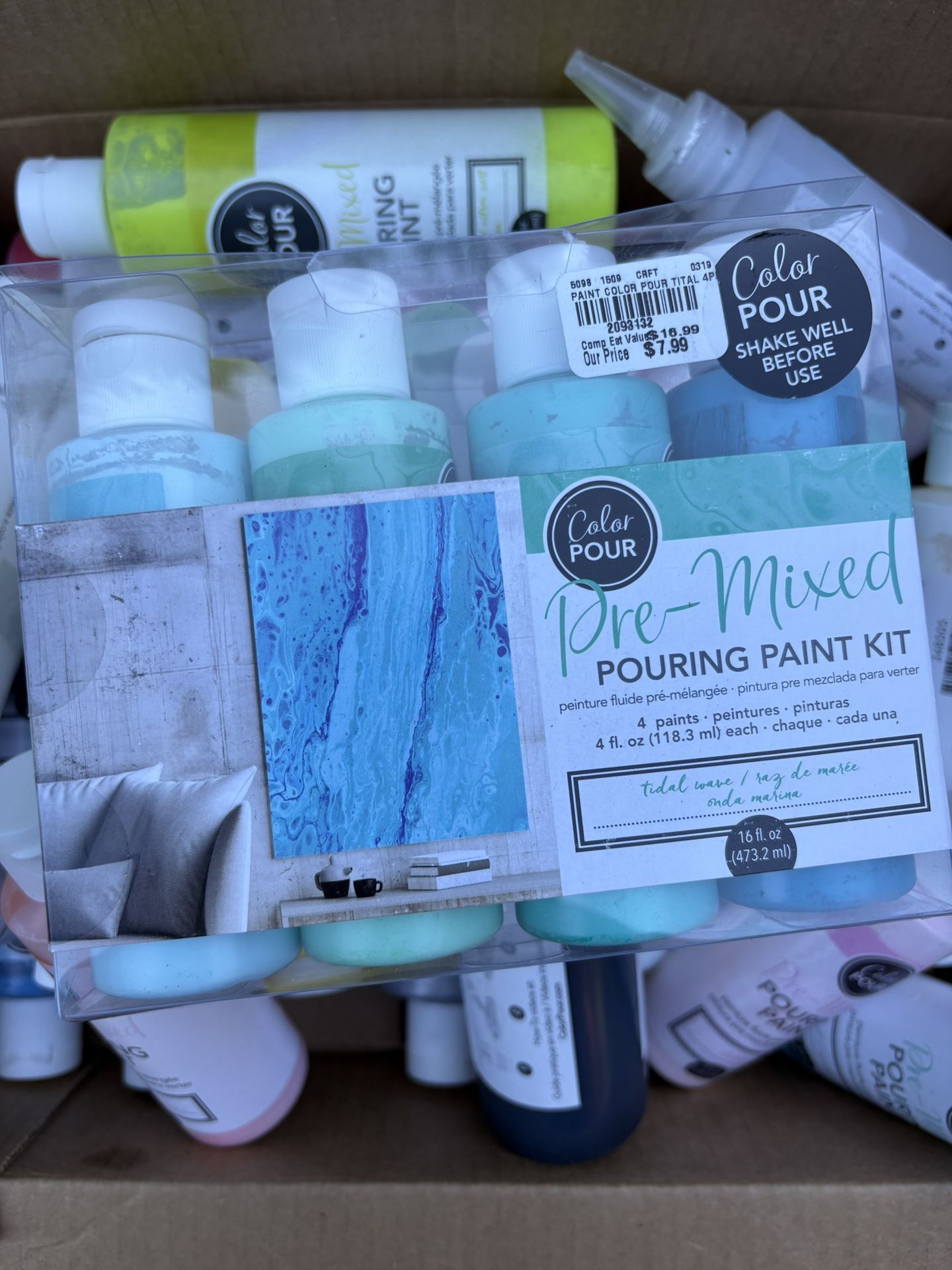 Pouring Paint Kit