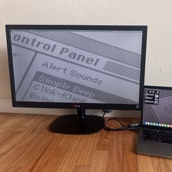 LG 27” Monitor – 1080p IPS – No Issues – $37
