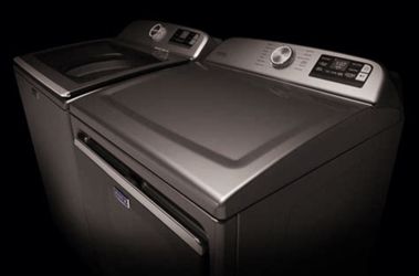 ALMOST NEW MAYTAG SMART WASHER AND DRYER COMBO, DELIVERY INSTALL