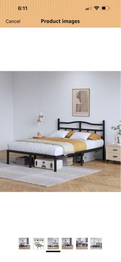 Full size mattress and frame for sale