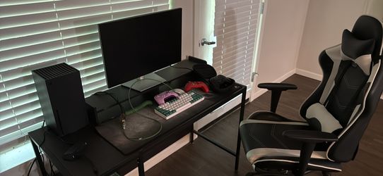 Xbox Series X Full Gaming Setup All Items Included