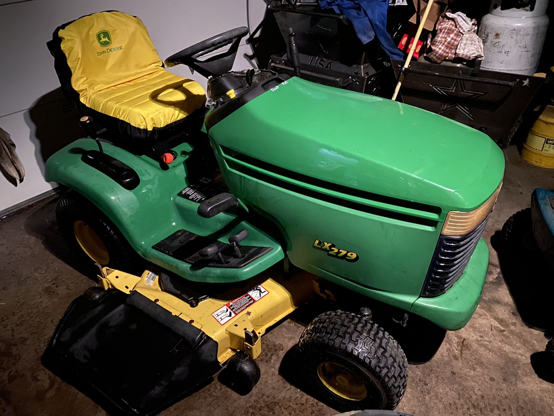 Lx279 John Deere Kawasaki Engine / 48” Deck.