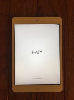 Apple iPad Mini 16GB White EXCELLENT IOS 9.3.5