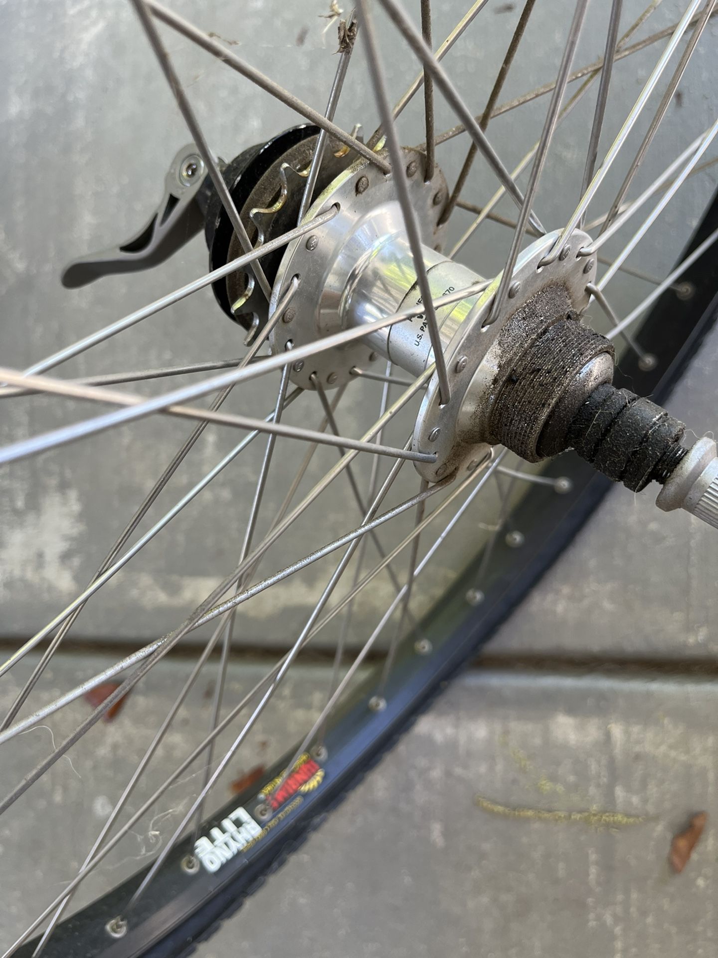 26” Wheel Set Rims, Sealed Bearing Hubs Tires for Sale in Bakersfield