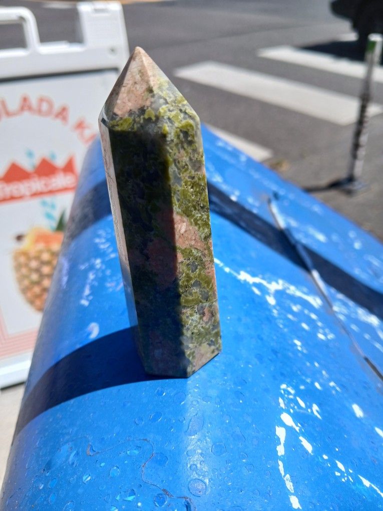 Unakite Crystal 2.5 in Tall 1 .