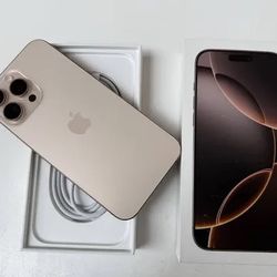 Brand New iPhone 16 Pro Max (((1TB UNLOCKED))) All Companies Work
