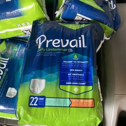 Prevail Small Diapers 22 Ct (7 Packages)