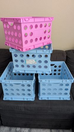 Plastic File Crates For Storage