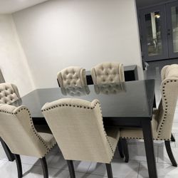 Dinning Room, 6 Chairs and Buffet 