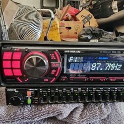 Old School Alpine Radio And EQ