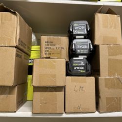 Ryobi 40v batteries new