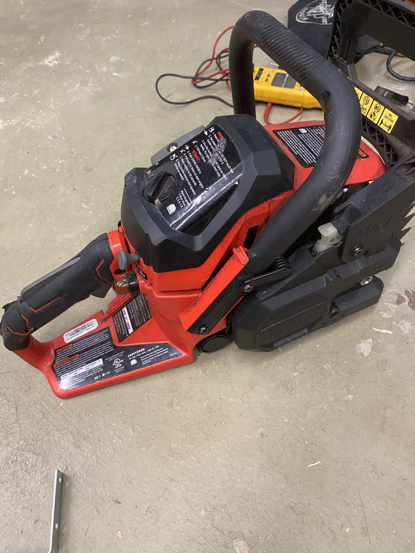 Craftsman S1800 42cc Chainsaw (I Have The Chain But No Bar) Barely Touched