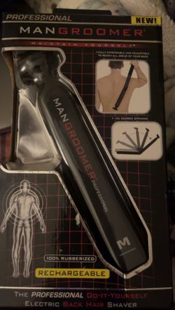 Professional Man Groomer Back Shaver NIB