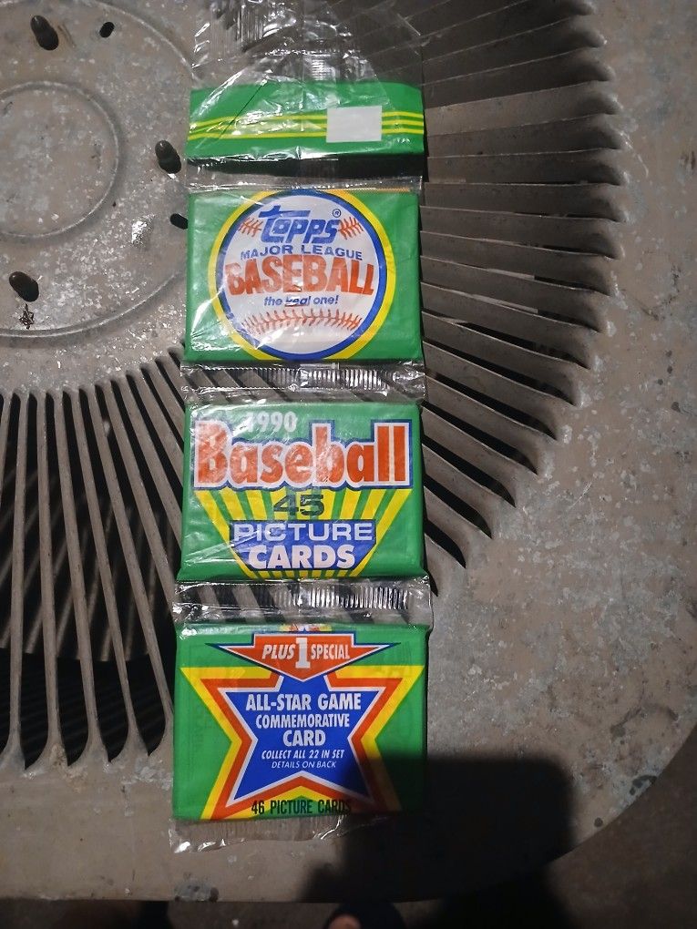 1990 Topps All Stars Baseball Cards