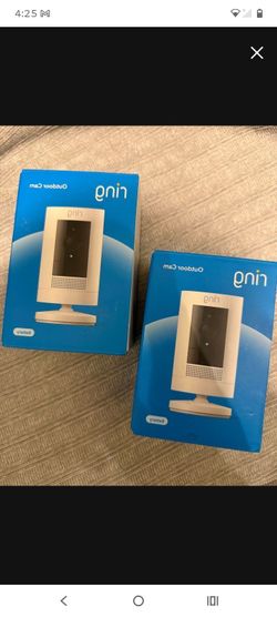 Ring cameras set of 2.