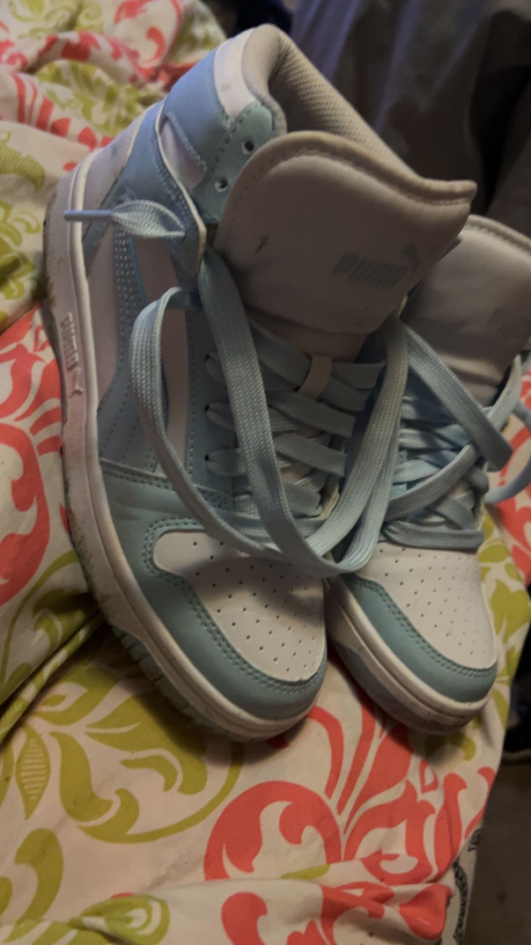 Blue And White Pumas