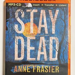 STAY DEAD: Elise Sandburg Book 2 by Anne Frasier (Audio MP3-CD) Unabridged Audiobook Mystery/Thriller *Unused*