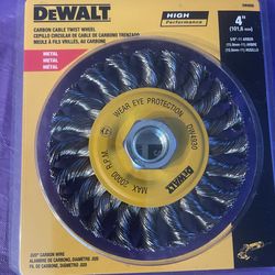 4” Dewalt Wire Wheel Cable Twist