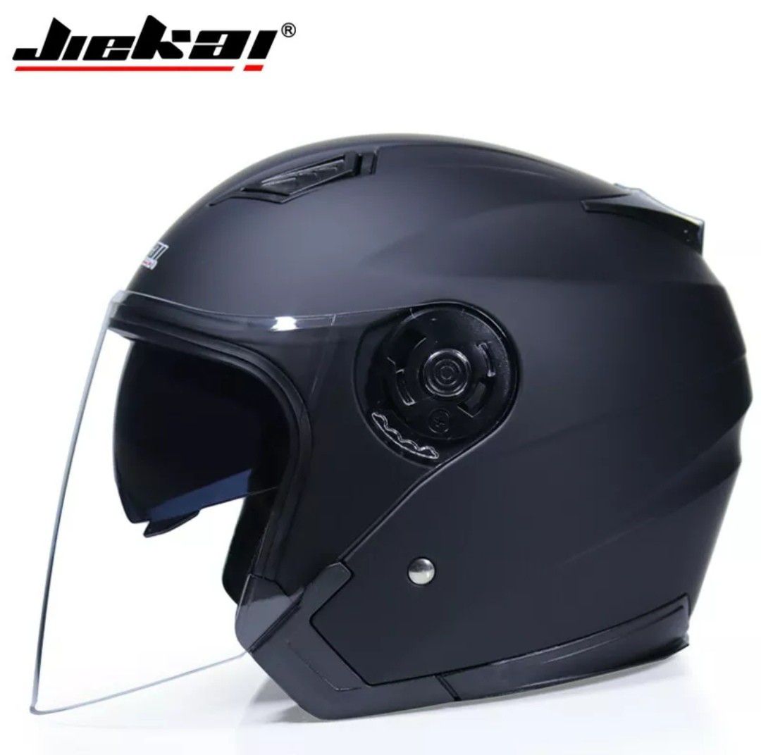 Motorcycle Helmet Electric Bicycle Open Face Dual Lens Visors Motorbike Helmets