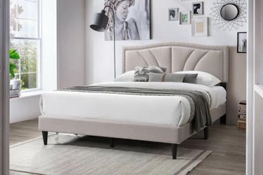 Queen bed frame &gel memory foam mattress