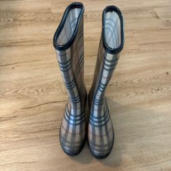 Authentic Burberry Rain Boots
