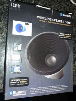 ITEK Bluetooth speaker for ipod iPhone android laptop pc