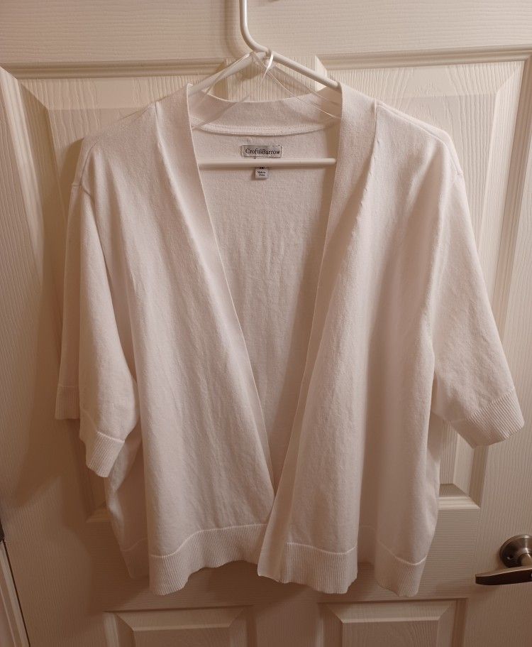 3XL Short Sleeved Cropped Sweater