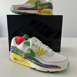 Nike Grateful Dead Oregon Ducks Air Max 90 (IM2511-100) Men’s Size 10