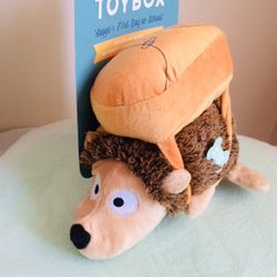 New Fringe Studio Back to School Hedgehog-Plsh Dogtoy
