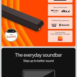 Vizio 2.0 Soundbar with Dolby Atmos Bluetooth