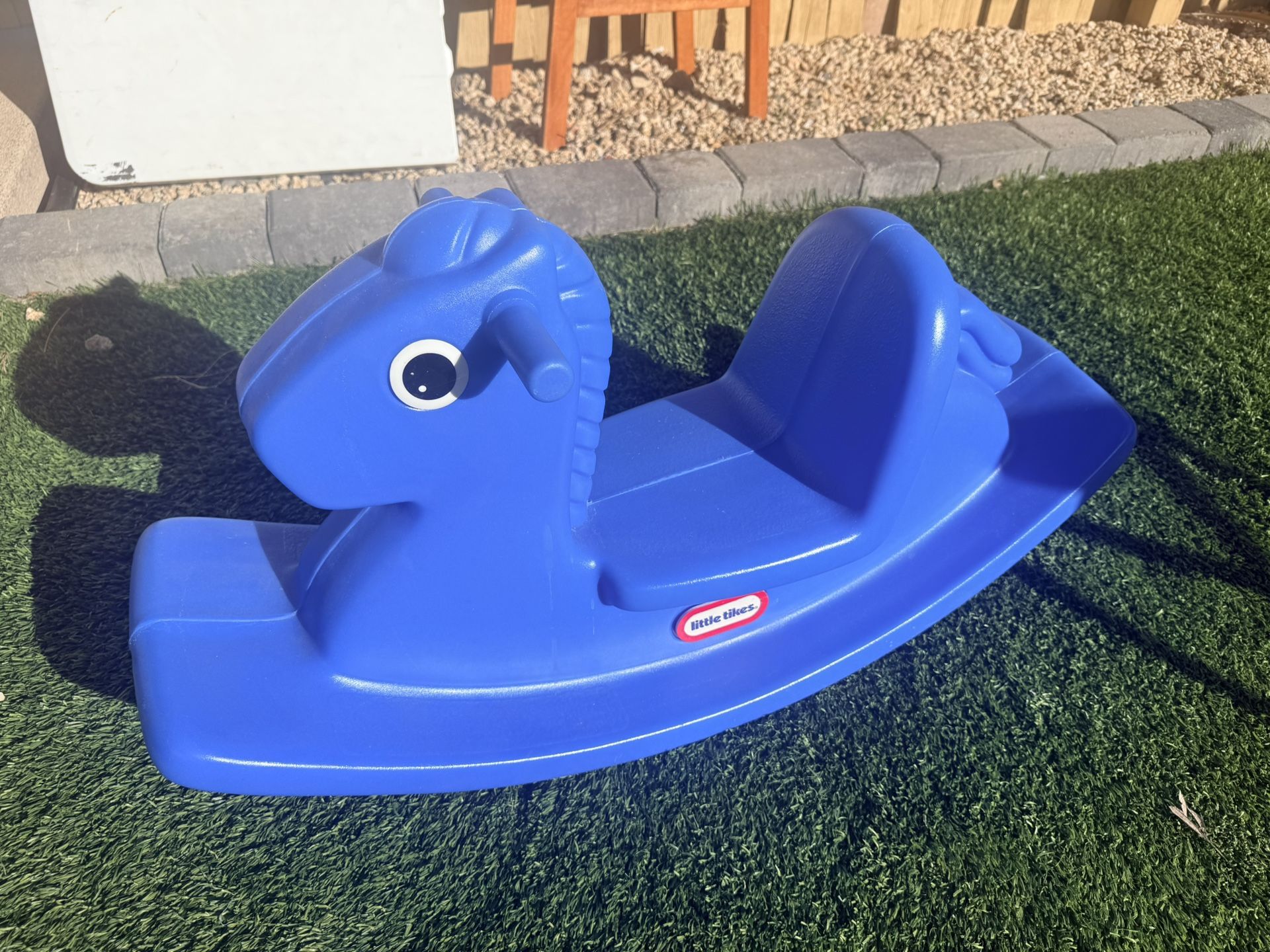 Little Tikes Horse Rocker Blue