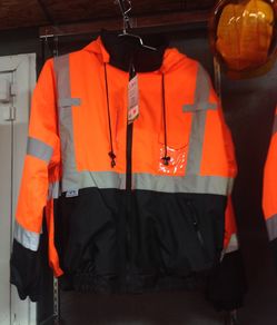 Class 3 High Visibility Safety Jacket with Removable Fleece