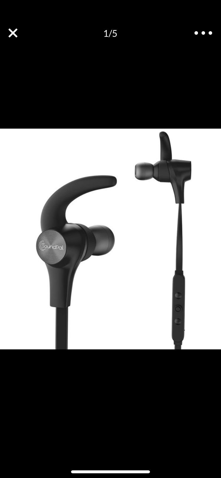 Bluetooth Earbuds, SoundPal SX7 Stereo In-Ear Noise Isolating Sweat-Proof Earphones