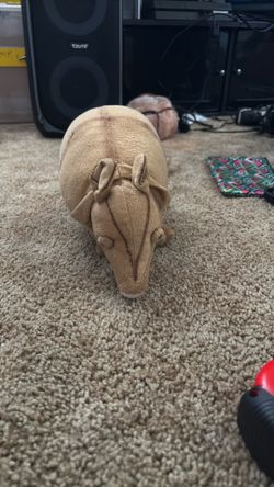 Douglas The Cuddle Toy TEX THE ARMADILLO Stuffed Animal Plush  20in