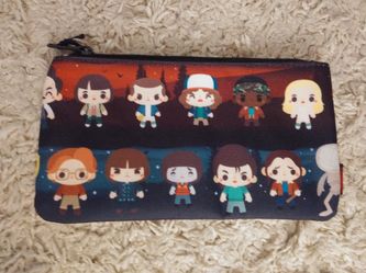 STRANGER THING POUCH NEW!!