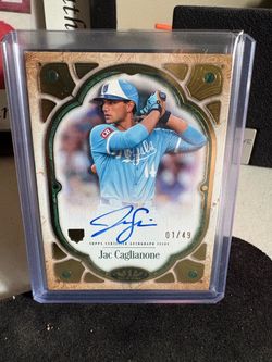 Jac Caglianone 01/49 Tier One Autograph Card