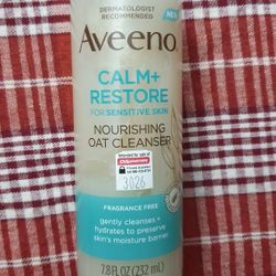 Aveeno Calm Abd Restore Oat Cleanser 
