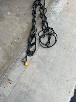 Approximately 100 foot extension cord light